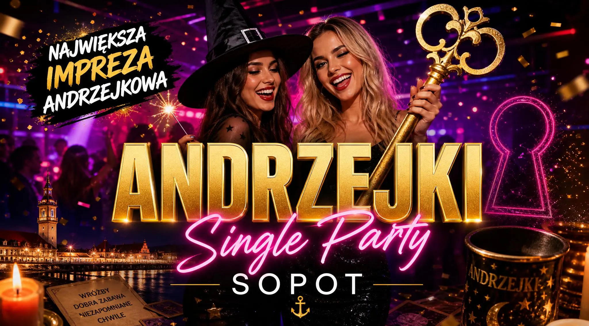 Andrzejkowa edycja Single Party w Sopot